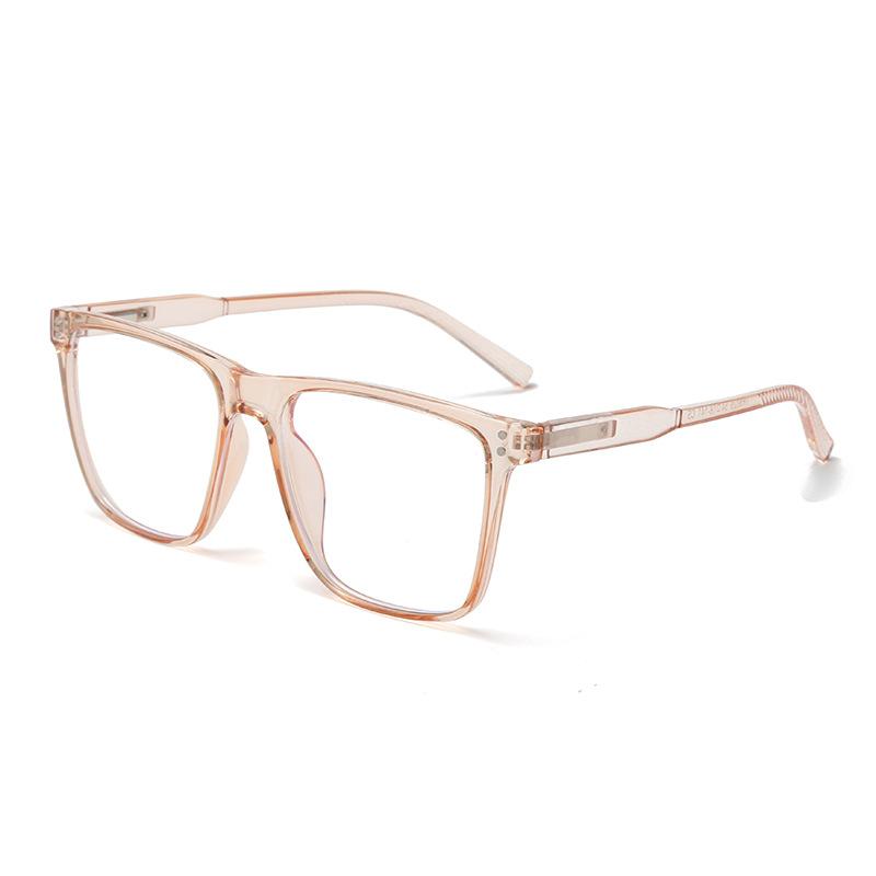 Anti-Blue Light Glasses High Quality Square Eyewear Women Men Leisure Eyeglasses Blue Light Blocking Man Lady Computer Eyeglas