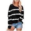 Women's Casual  Solid Color Long Sleeve Top Pullover Sweatshi