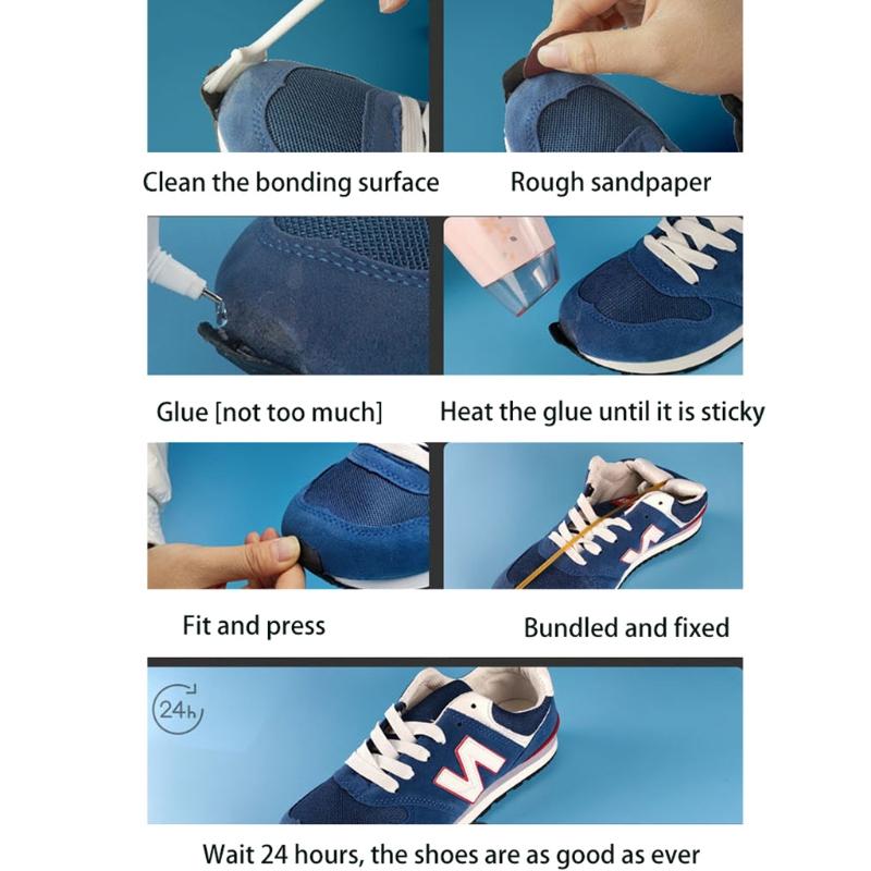 Repair Shoes Super Glue Strong Plastic Glue Mighty Instant Glue Adhesive Bonding Liquid for Resin Ceramic Metal Glass