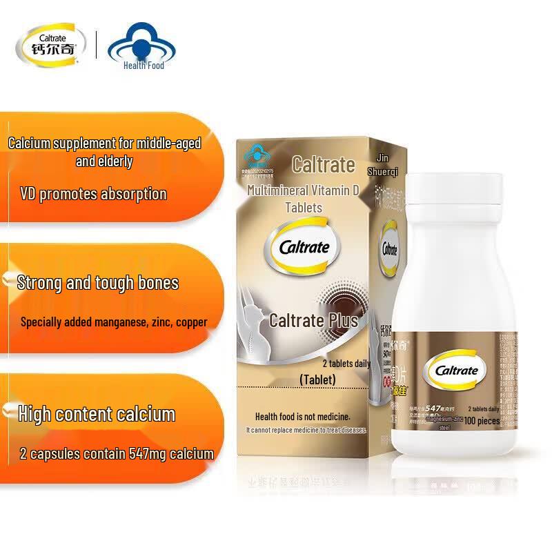 Caltrate Calcium & Mineral Supplements