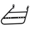 Motorcycle Side Mount Saddlebag Support Bracket 12mm Iron Matte Black Stylish Look Storage Bag Frame Bracket Holder