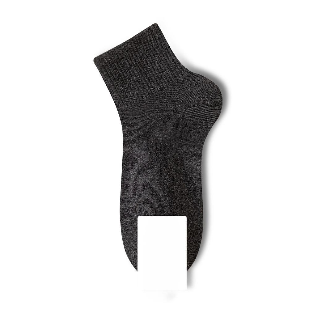 Ladies Autumn and Winter New Cotton Solid Color Boneless Tube Socks