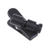 Long Last ABS Material Solid Clip Black Headphones Wire Clip for Managing Earphone Wire User Friendly Cord Holder