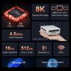 Ninkear N4 Mini PC, AMD Ryzen 5 4600H 6 Cores Max 4.0GHz, 16GB RAM 512GB SSD, Type-C (8K)+ 2*HDMI (4K)