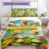 Biene Maja Customize Your Name Bedding Set Breathable Duvet Cover with Pillowcases Home Decoration Birthday Gift