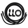 Durable-Automatic Transmission Cooler AN6 -6AN Hoses Line Kit For GM 4L60E 4L65E TH350 TH400