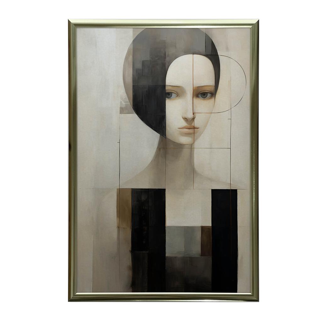 Surrealistyczne Piękno Surrealistyczne Piękno, 30X40 Cm, Rama Aluminiowa Czarna, Papier Matowy 230 Gsm