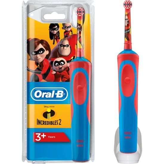 

Перезаряжаемая зубная щетка Oral B Incredibles 2 для детей от 3 лет