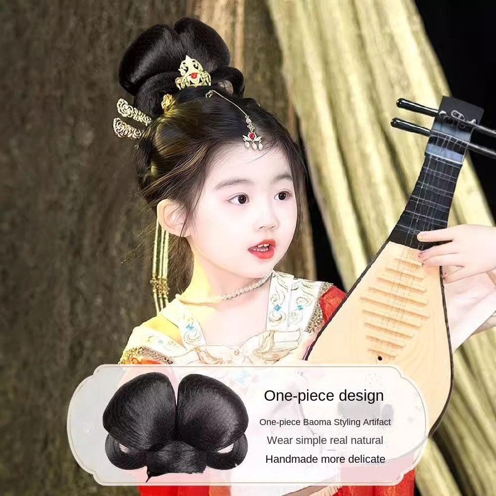 Sponka do vlasů Dětská Starožitná Drdůl Vlasy Vintage Čínská Starověká Chignon Dynastie Song a Ming