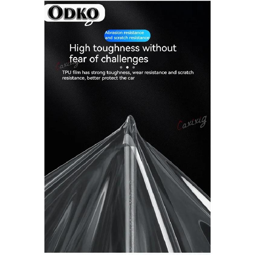 For Li AUTO LIXIANG L7/L8/L9 - Car interior Accessories film transparent TPU Gear Panel Center Console Resist film refit