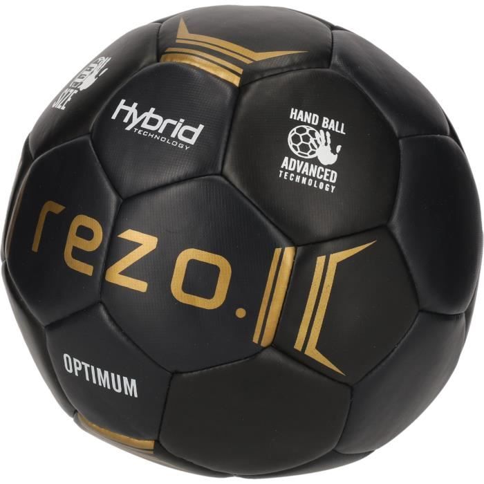 Ballon Handball - Optimum - Taille 3 - Noir et or