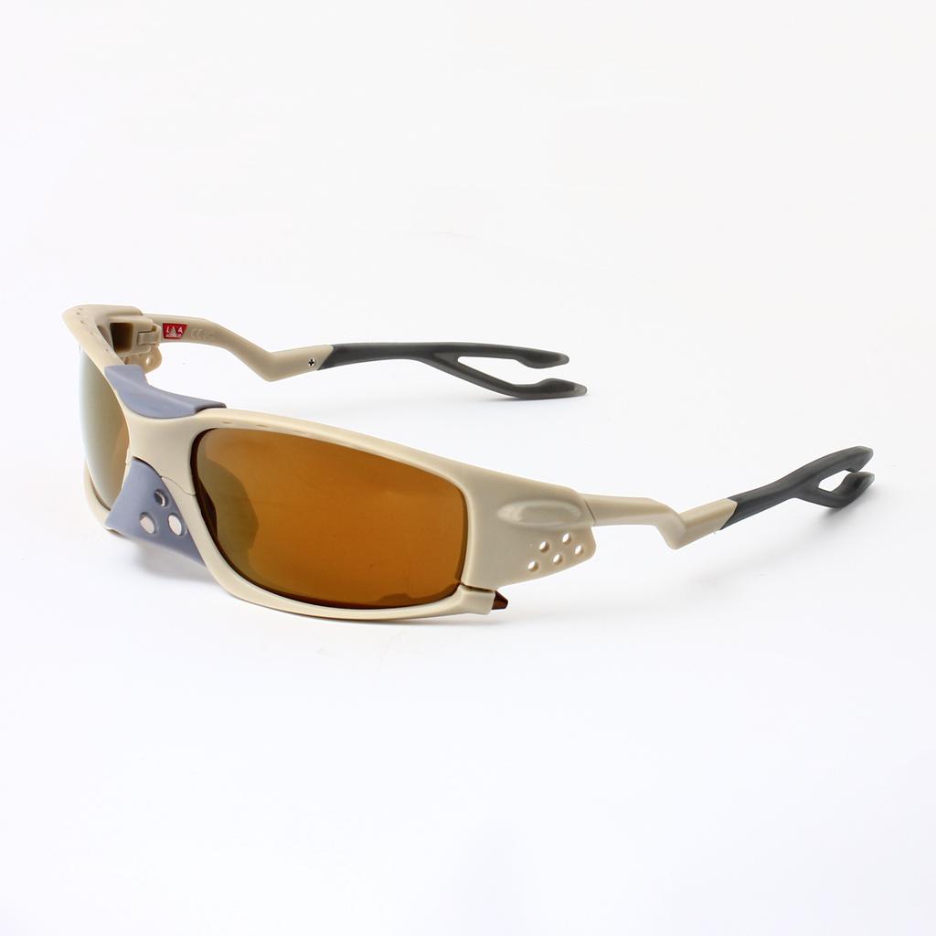 Outdoor-Sport Radfahren Polarisierte Sonnenbrille, Unisex, Retro-Stil, mit abnehmbaren Nasenpads, geeignet für Reisen und Fahren, kleiner Rahmen9529