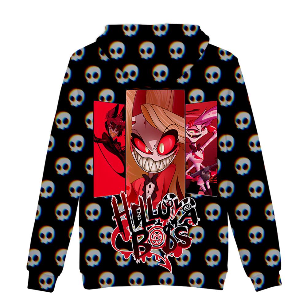 Hazbin Hotel Hoodie Sweatshirt for Womens Mens Hoodie Sweatshirt Cool Unisex Hooded