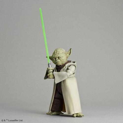 BANDAI SPIRITS Звездные войны 1/6 Йода Предварительно окрашенная пластиковая модель (Новая версия упаковки)