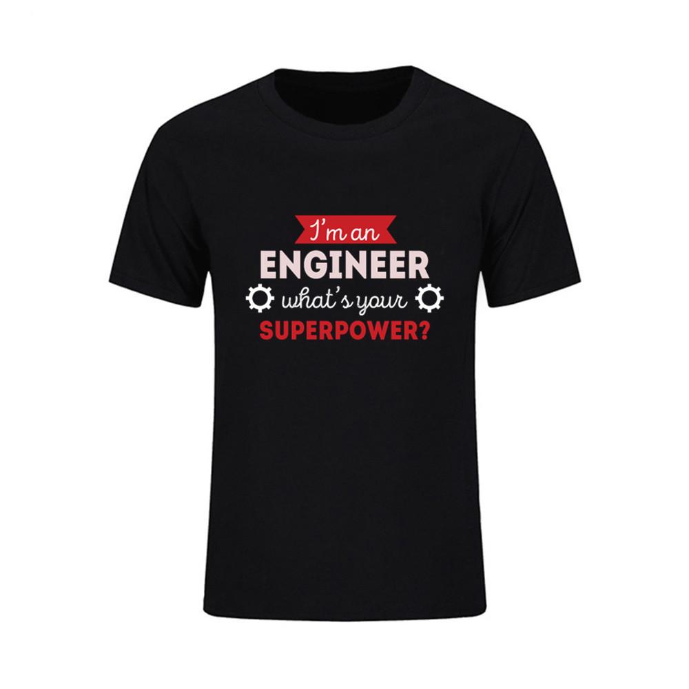Fashion I M An Engineer T Shirt Men Short Sleeve Design Hipster