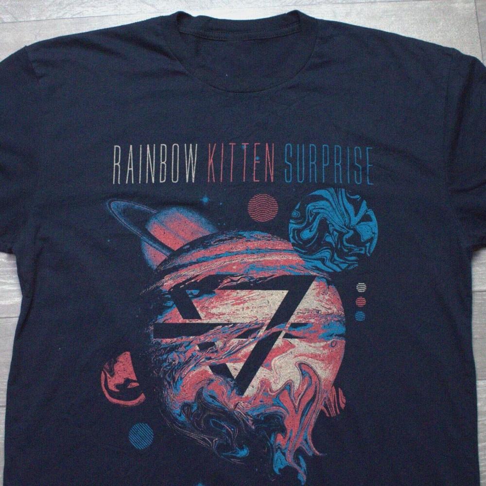 Rainbow Kitten Surprise The Friend Love Freefall Tour T-shirt All Sizes BT408 Unisex T-Shirt M