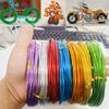 2-10Meters Aluminum Wire Color Painted Metal Cord for DIY Jewelry Making Findings Accessories 0.6/0.8mm/1mm/1.2mm/1.5mm/2mm/3mm