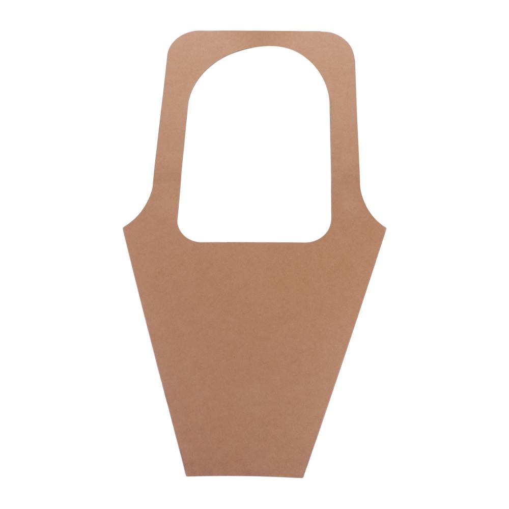 Romantic Flowers Paper Bag Simple EnviroNmental Flower Arrangement Bag Thickened Kraft Paper Flower Packaging Bag Mother Day