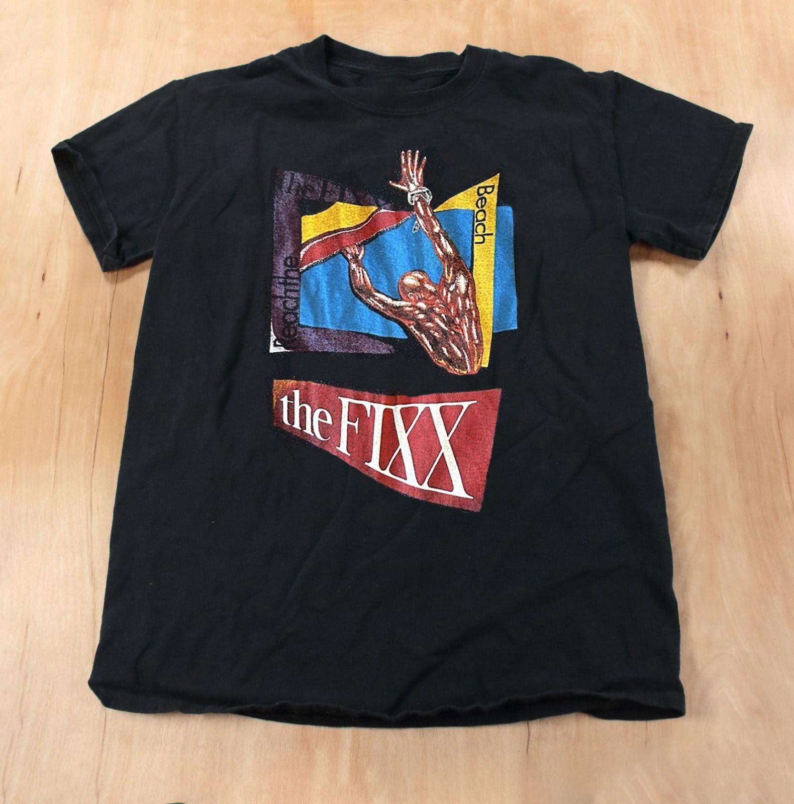 The Fixx Shirt Reach The Beach Tour Adult Unisex T-Shirt BS202 L