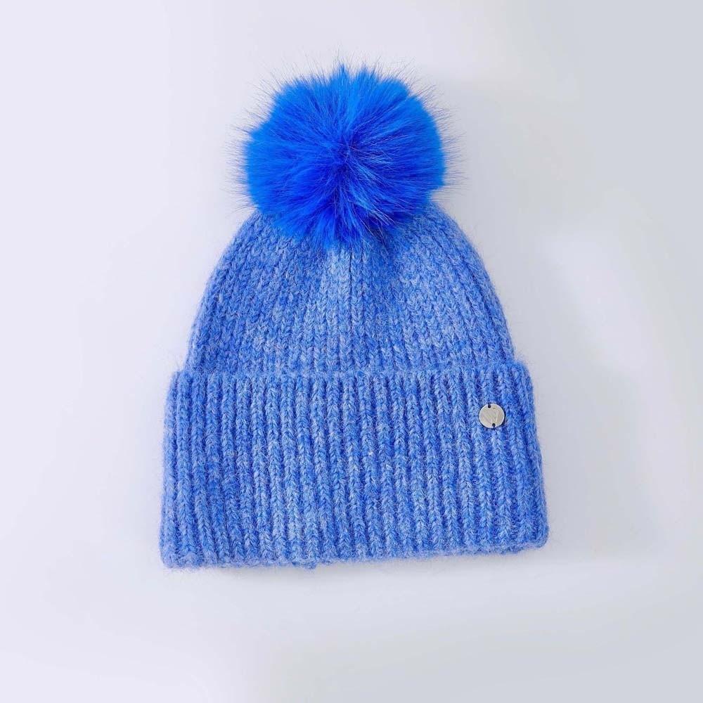 

Trendy Twists Knitted Hat Elastic Woolen Hat Versatile Brimless Beanie Cap Autumn Style 2