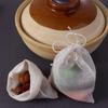 For Party Tea Wedding Home Supplies Tea Filter Unbleached Food Packing Bags Drawstring Bags Cotton Pouch Muslin Bag Sachet Bag