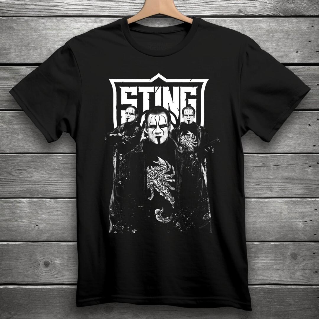 Sting Wrestling T-Shirt Black S-5XL S разноцветный