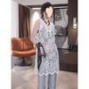 2025 Spring Versatile Midi Lace Vest, High-Waisted, Solid Color Style