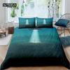 Luxury 3D Cartoon UFO Print Home Living Comfortable Duvet Cover Set Pillowcase Bedding Set Queen and King EU/US/AU/UK Size
