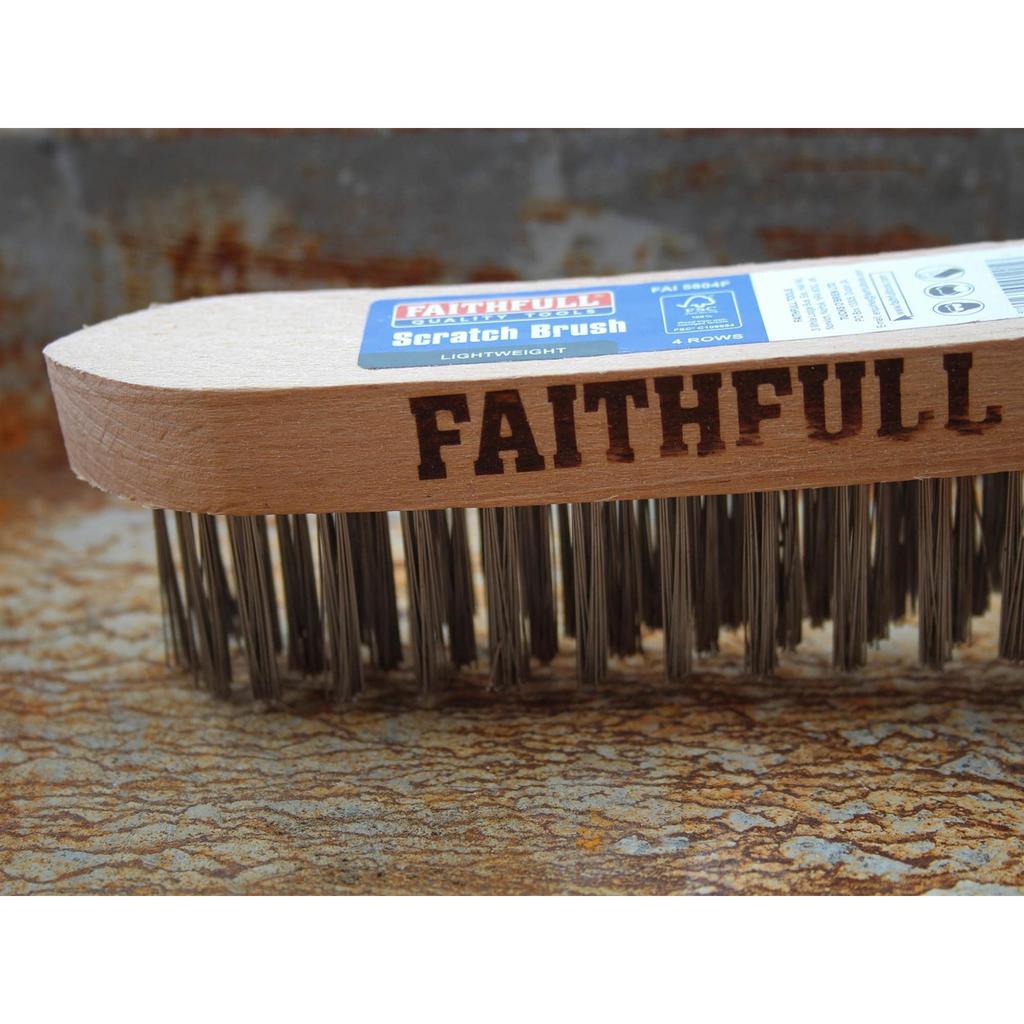 Faithfull Lightweight Scratch Brush