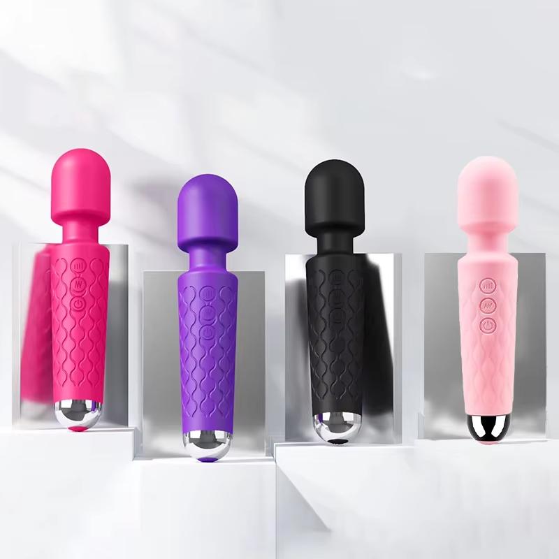 Powerful Wand Massager Adult Sex Toy Wholesale Strong Vibration Full Body USB Rechargeable Electric Massager for Women Couples