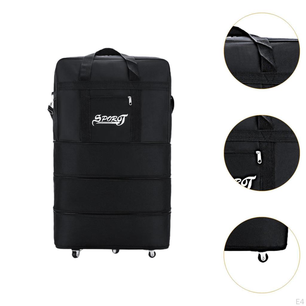 Travel Bag, Handbag with Handle Strap, Wear-Resistant Tote for Storage Organizer Shoes Luggage