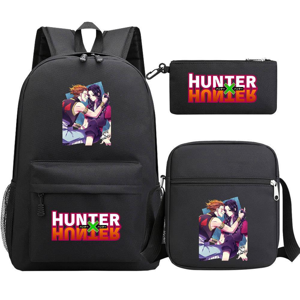 Animation, Full-Time Hunter, Young Students, School Bags, Men'S And Women'S Leisure Travel, Backpacks, Trendy Computer Bags