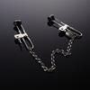 Adjustable Silver Metal Nipple Clamps Non-Piercing Waterproof SM Sex Toy Decorative Adult Toy