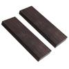 2/4pcs DIY Knife Handle Material Timber Wood Block Blackwood Craft Tools