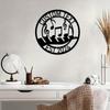 Metal Sign Family Name Custom Wall Decor Year Gift