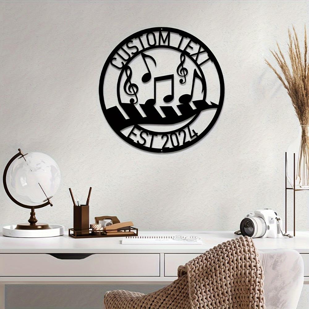 Metal Sign Family Name Custom Wall Decor Year Gift
