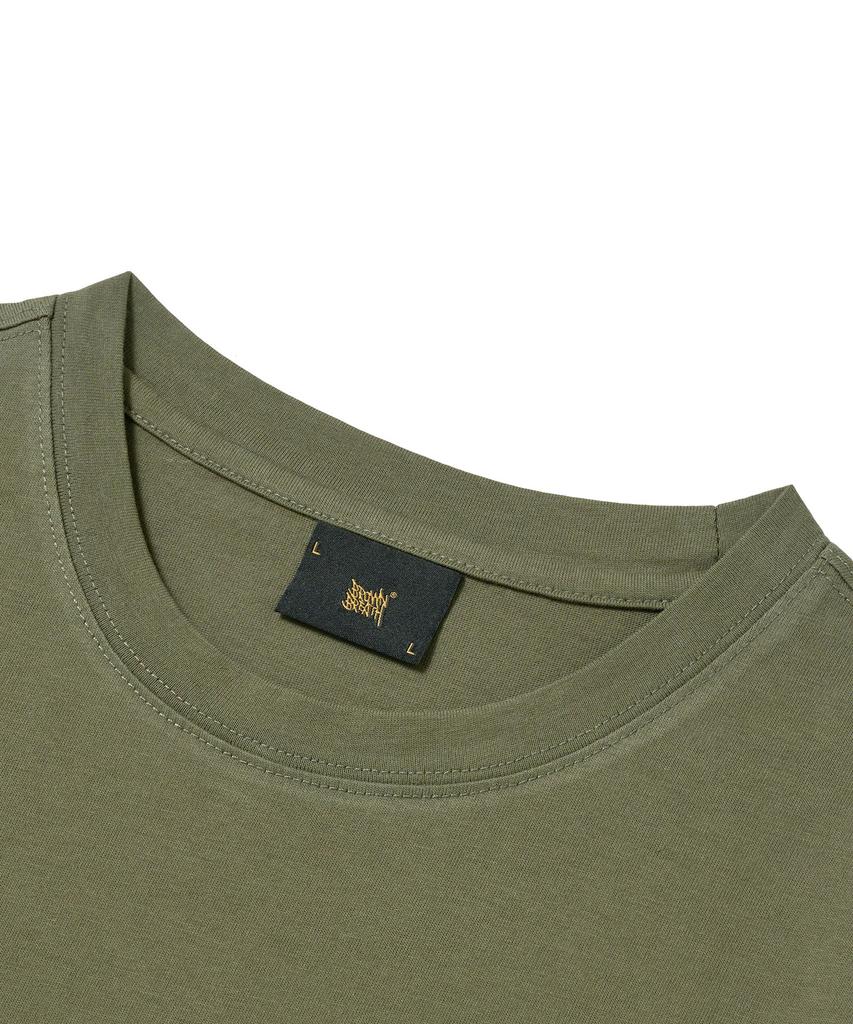 BROWNBREATH Cursorily Tee - Khaki