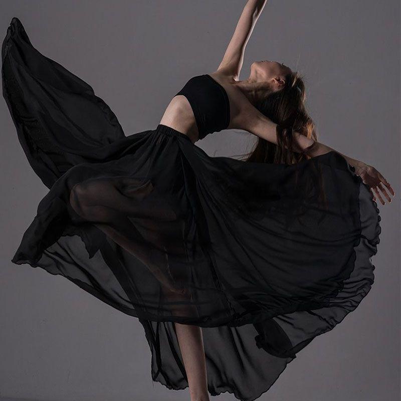 Modern Ballet & Dance Chiffon Tulle Skirt for Women