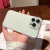 Cat Ears Clear Phone Case For iPhone 17 Air 16 Plus 15 14 13 12 11 Pro Max X XS XR 7 8 SE 2022 2020 Minimalist Shockproof Transparent Protective Cover