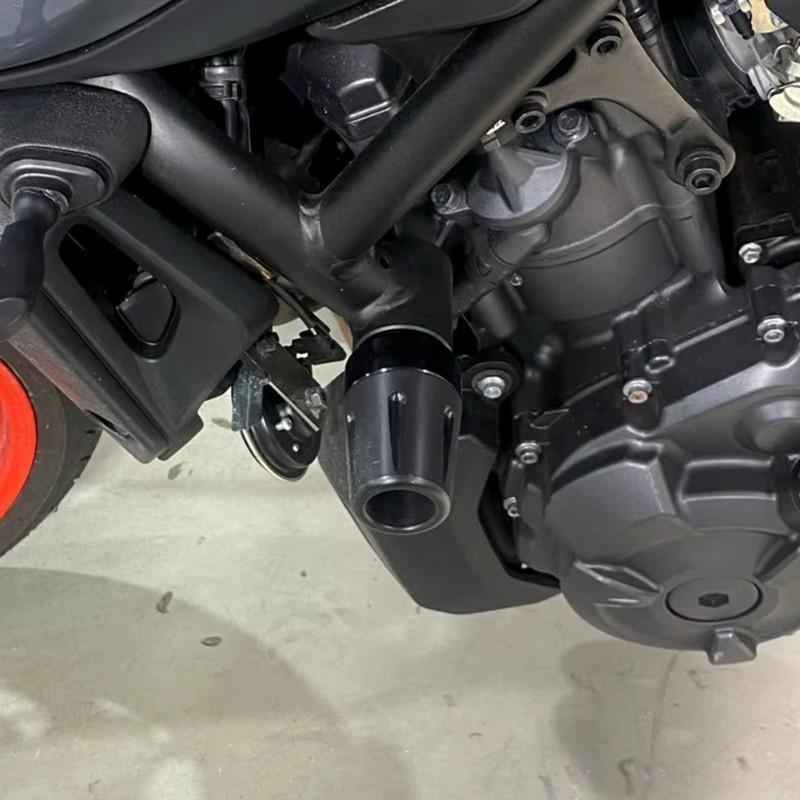 Reliable-For MT07 MT-07 2014-2024 Motorcycle Frame Sliders Crash Protectors Falling Protection Pads Accessories