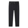 MONTAGUT Men's Comfort Stretch Black Denim Jeans