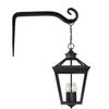 Wrought Iron Hanging Plant Stand Hooks Handmade Hanging Plant Brackets Flower Pot Rack  Outdoor
