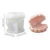 Multi-Functional Seashell Shape Gypsum Mold Scallop Candlestick Plaster Molds  DIY Crafts