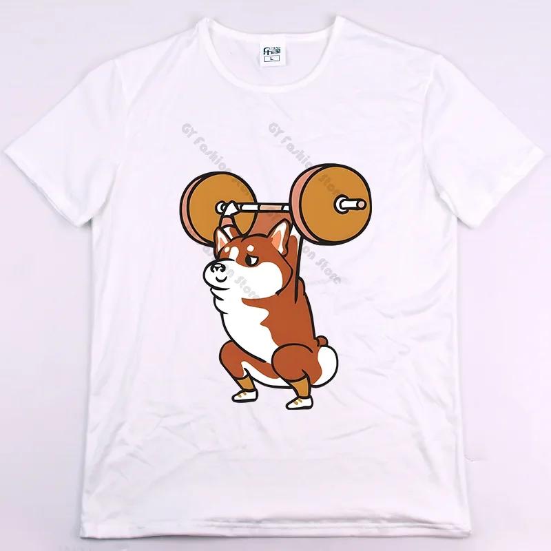 Letní móda Retro pánská anglická písmena těžké váhy 100% bavlna s kulatým výstřihem s potiskem Vysoce kvalitní neformální tričko Fitness Street