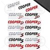 COOPER SD Emblem Car Styling 3D Sticker Metal LOGO Badge For Mini Cooper S JCW ONE Countryman R55 R56 R58 R59 Body Decoration