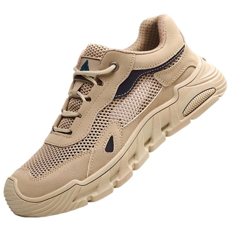 

летняя сетчатая защитная обувь со стальными подносками, рабочая обувь с защитой, легкие рабочие ботинки, дышащие рабочие кроссовки для мужчин 37