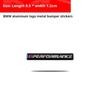 Suitable for BMW car sticker M performance metal car sticker BMW nameplate aluminum label leaf board decoration sticker BM5
