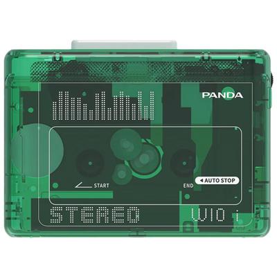 PANDA W10i Stereo Bluetooth Kassettenplayer Walkman CN Stecker (Adapter enthalten) (CN-Version)