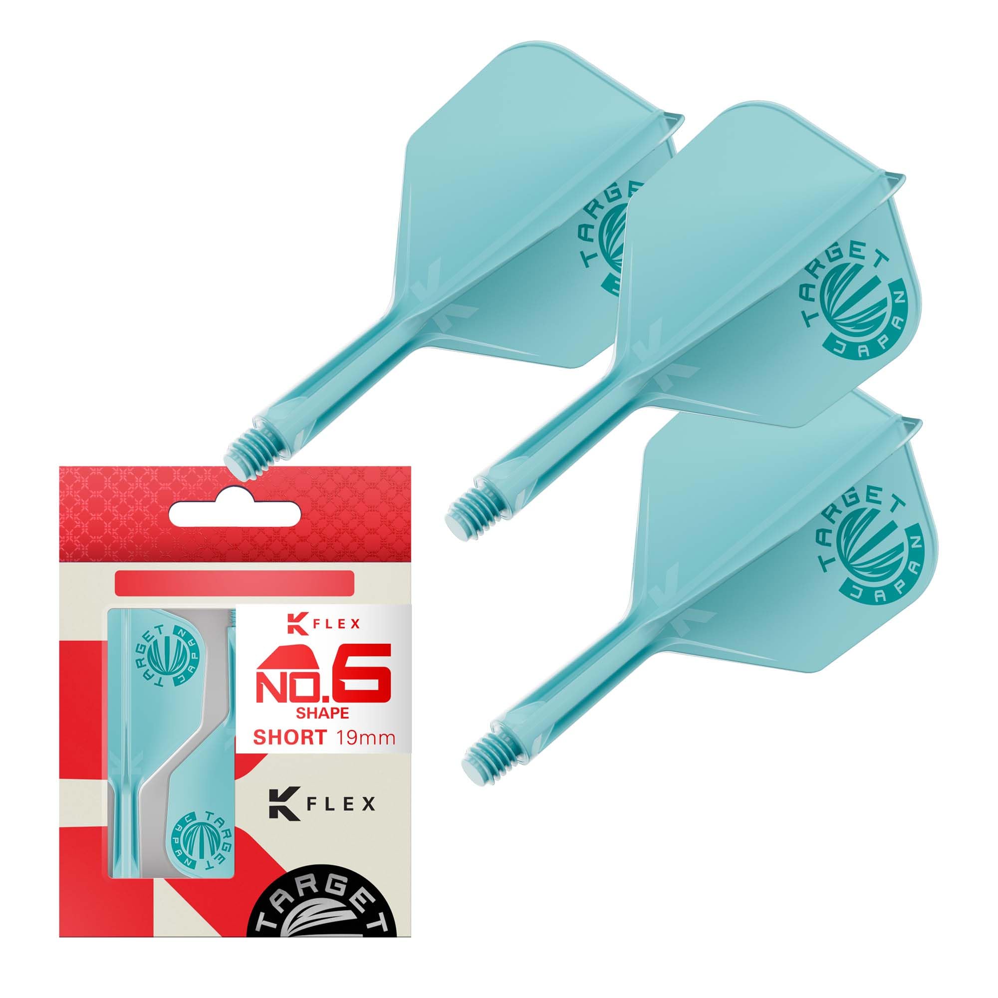

target K-FLEX shape aquamarine JPN original logo limited model (SHORT)