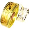 Satin ribbon Christmas garland LED chain gold eco Christmas tree lights